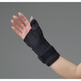 Black Foam Wrist / Thumb Splints by DeRoyal QTXA125106