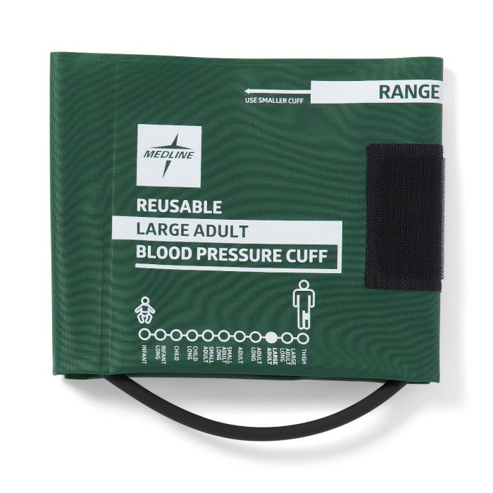 Large Adult Reusable Blood Pressure Cuff With Bayonet Fitting